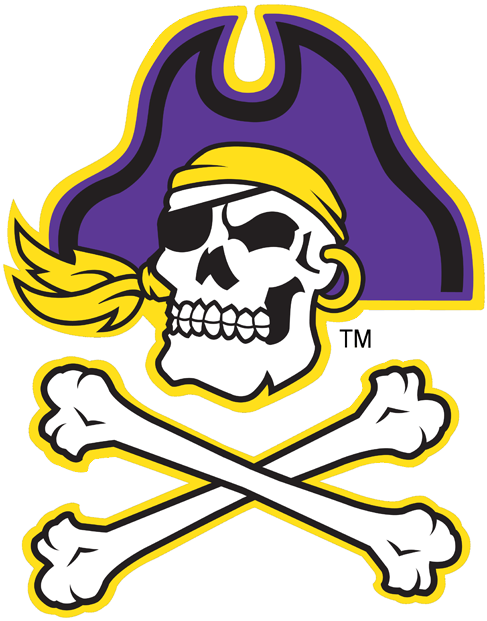 East Carolina Pirates 1999-2013 Alternate Logo iron on transfers for T-shirts